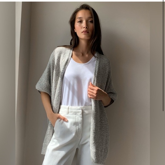 Arotzia | Open Front Cardigan Sweater 🩶 - Picture 4 of 4